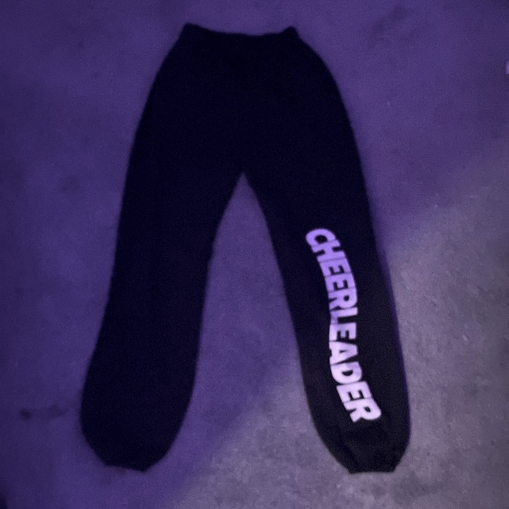 Cheerleader Sweatpants (cuffed bottoms)